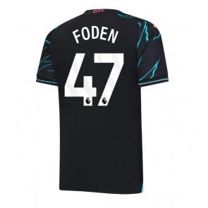 Manchester City Phil Foden #47 Tredje Tröja 2023-24 Kortärmad